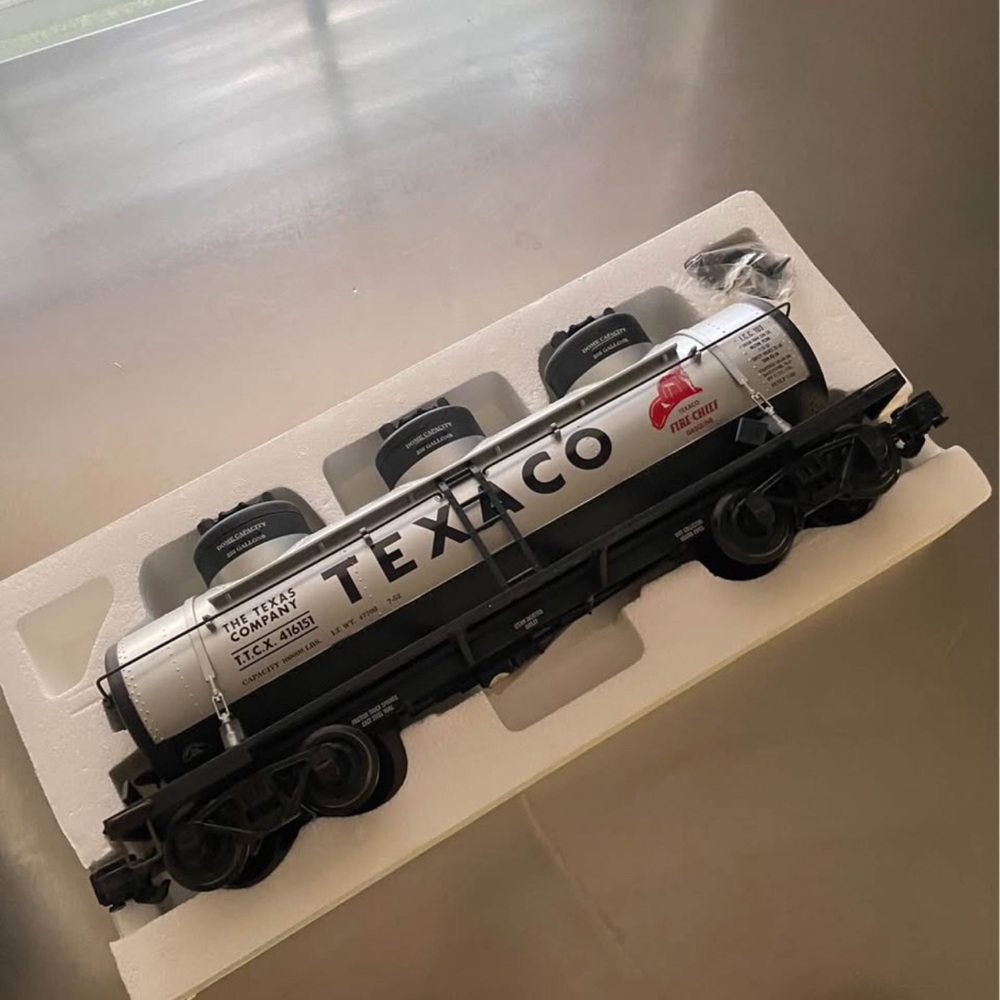 90's Vintage Aristo-Craft Texaco Triple Dome
Tank Car